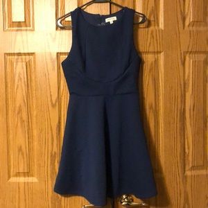 Navy blue dress